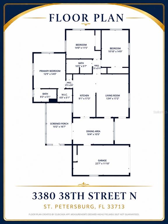 Property for sale at 3380 38TH STREET N, ST PETERSBURG, FL, 33713