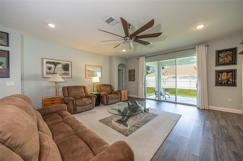 Spacious Family room