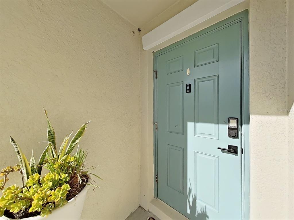 Welcoming front door