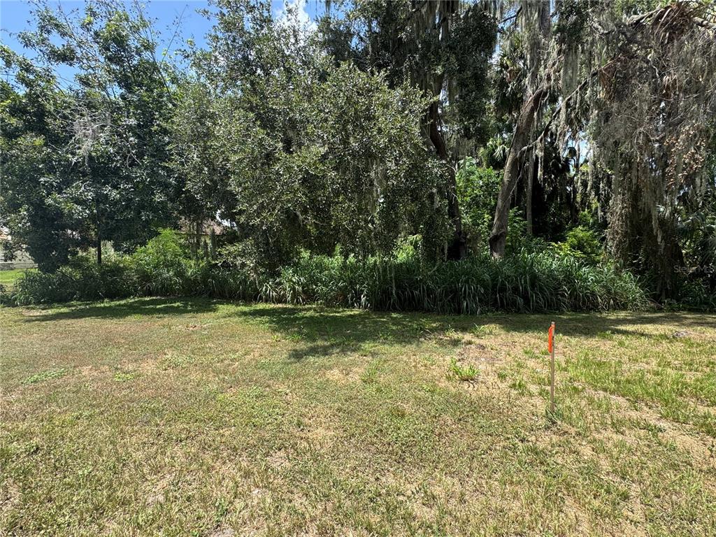 right side of property see stake