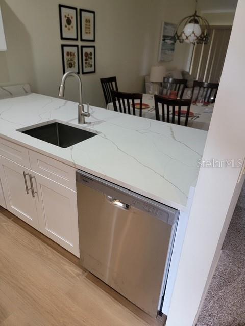 new dishwasher and counter tops
