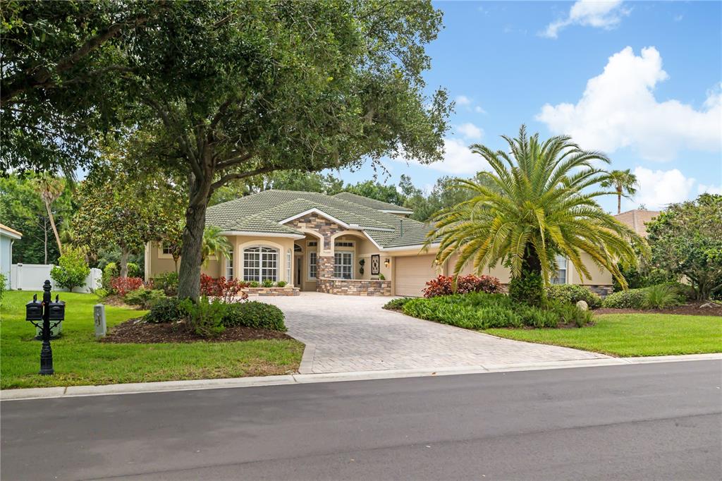 5 BEDROOMS. PRIVATE POOL, 3-CAR GARAGE. NO FRONT OR REAR NEIGHBORS, discover exceptional space, privacy and flexibility in gated Greyhawk Landing. Offering 3,659 square feet on an oversized preserve homesite, dedicated office/den, separate upstairs guest retreat and an oversized 3-car garage, all surrounded by mature Florida landscape and exceptional privacy, able to fence in your backyard as well.