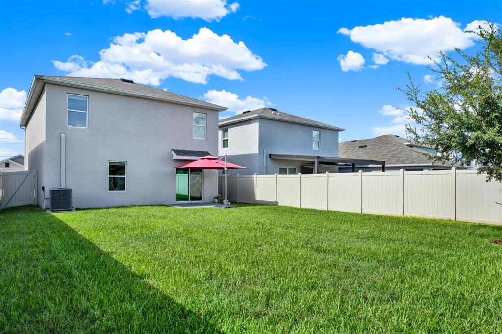 Fully Fenced Yard