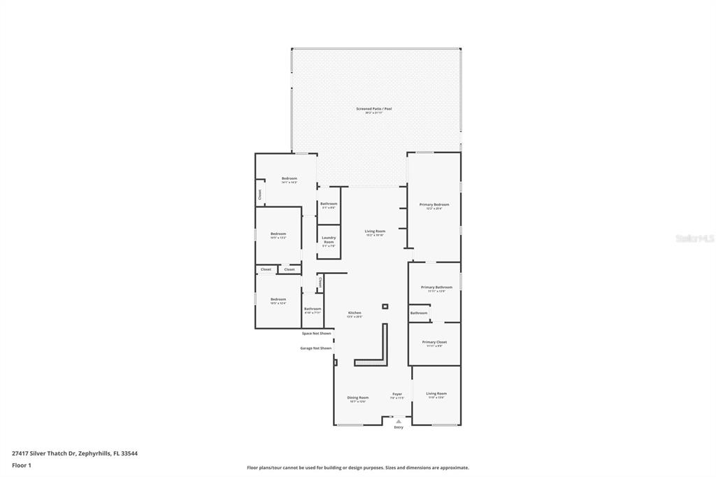 Property for sale at 27417 SILVER THATCH DRIVE, WESLEY CHAPEL, FL, 33544