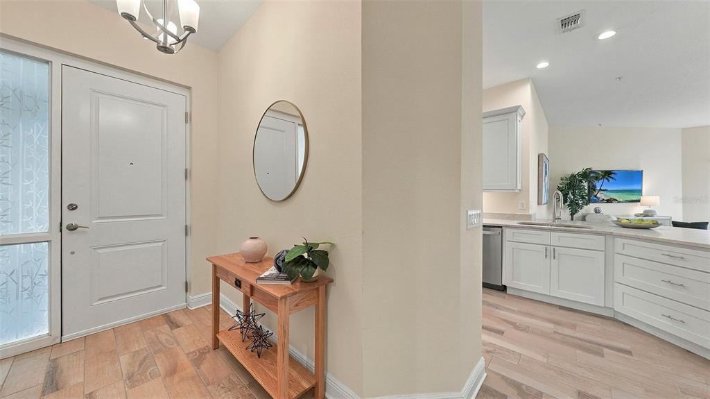 Foyer entry