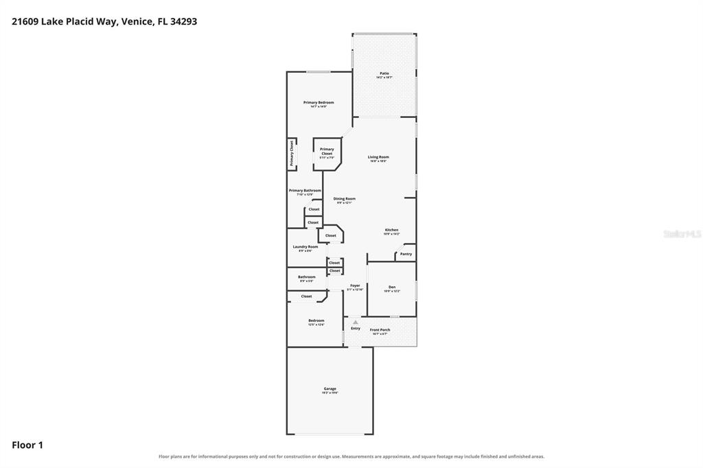 Property for sale at 21609 LAKE PLACID WAY, VENICE, FL, 34293