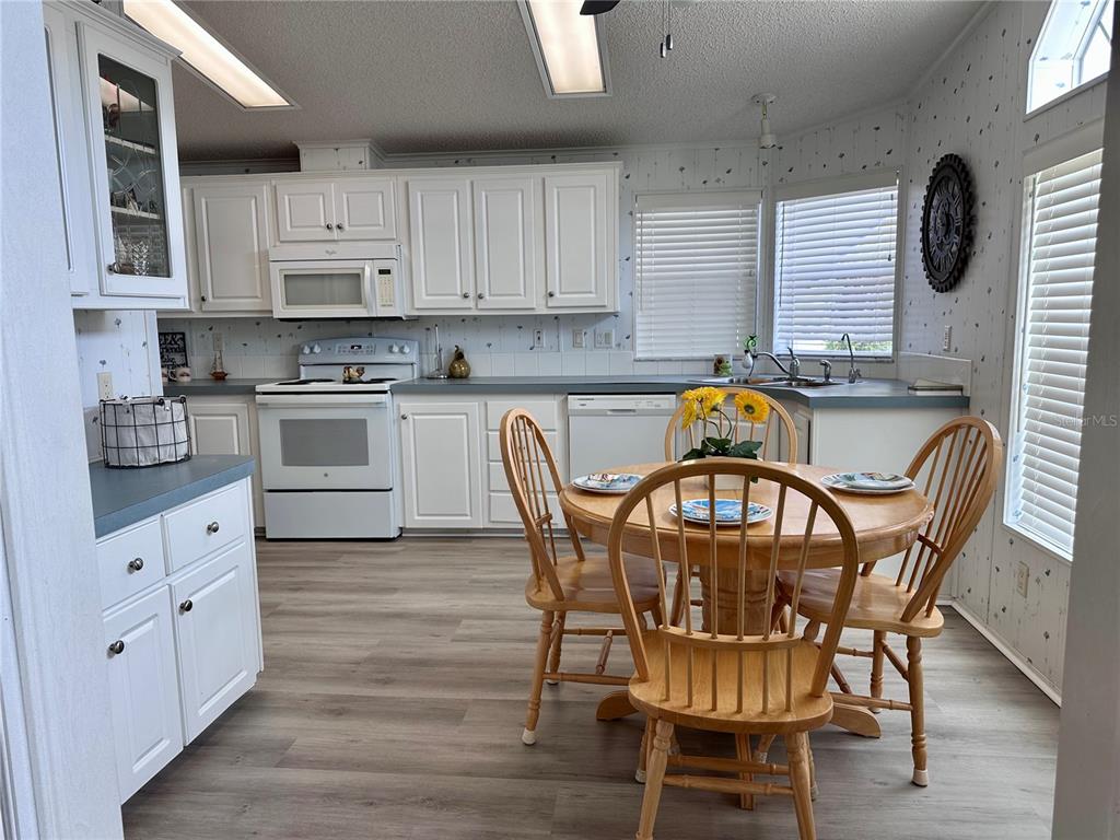 Kitchen with dining space