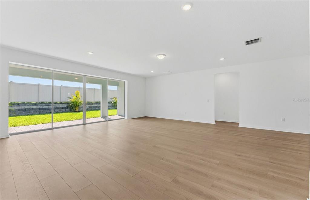 Gathering Room w/Pocket Sliding Glass Door