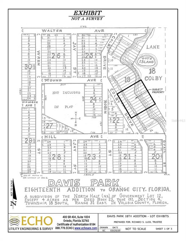 Property for sale at COLBY (PAPER) DRIVE, DELTONA, FL, 32725
