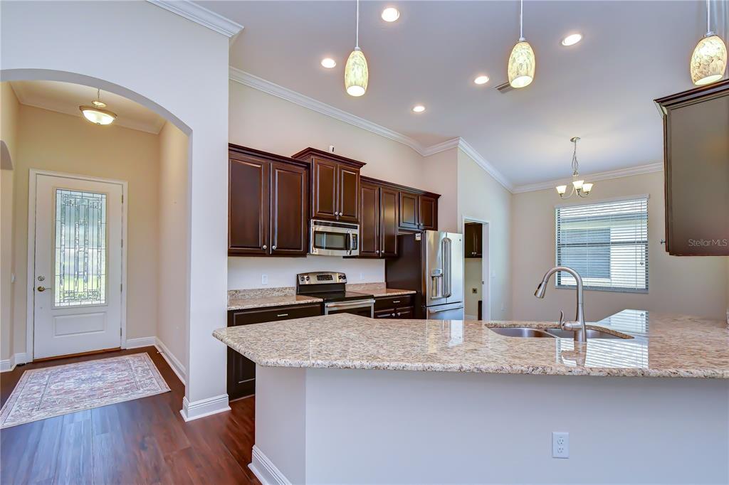 Light-filled entry opens to the home's spacious and inviting floor plan