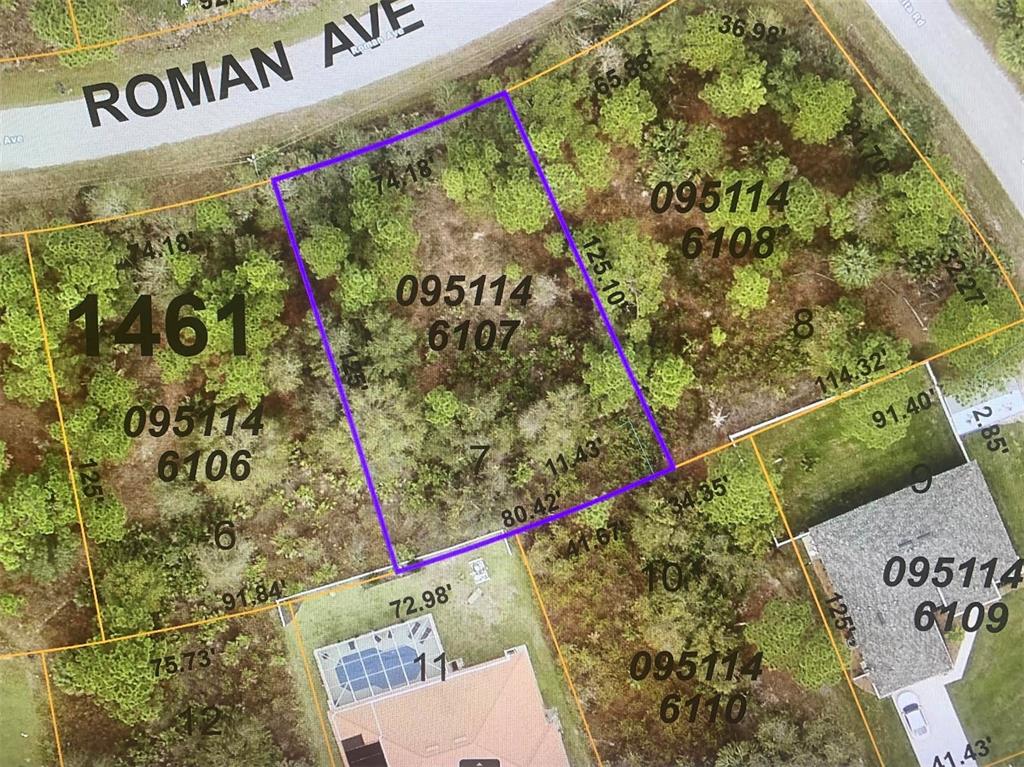 Property for sale at LOT 7 ROMAN AVENUE, NORTH PORT, FL, 34291