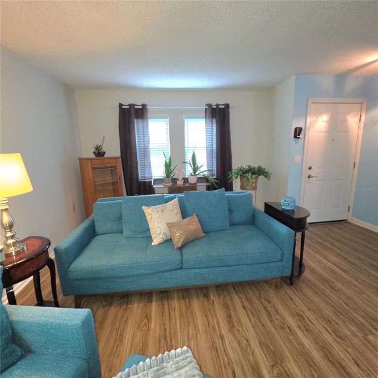 Front of condo living room