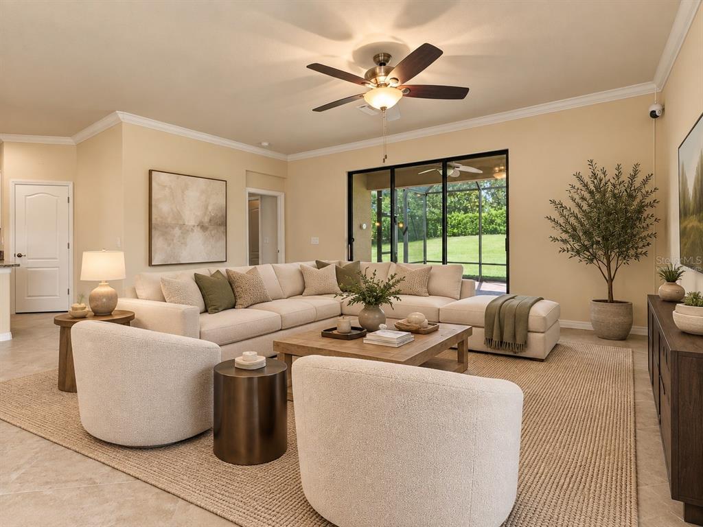 Living RoomVirtually Staged