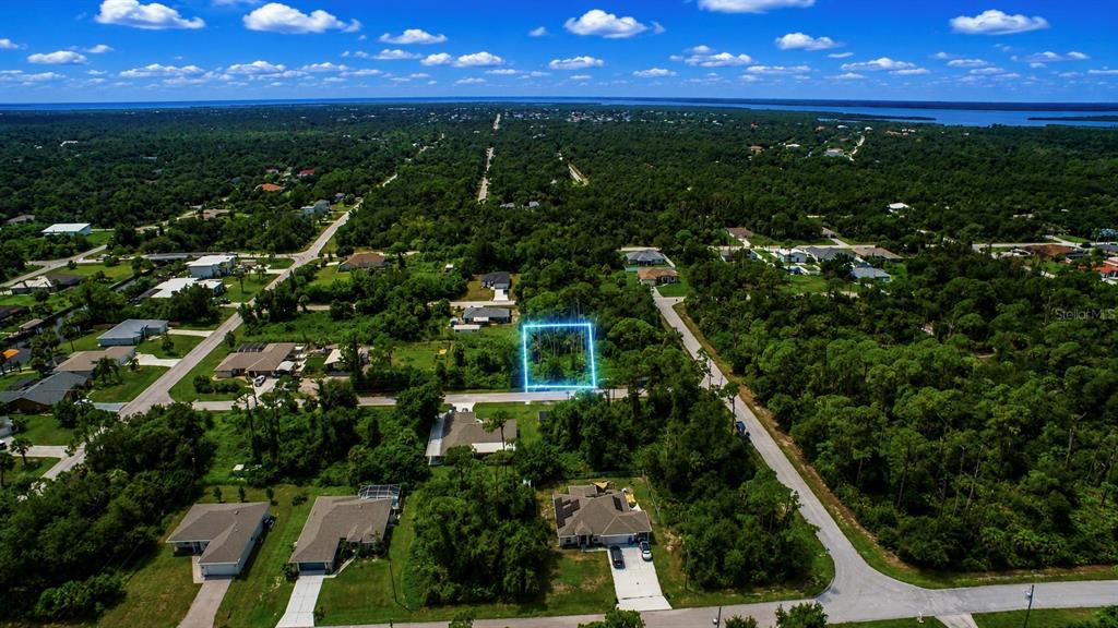 Looking South with views of Charlotte Harbor.