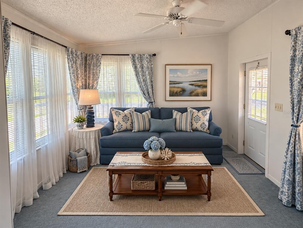 Virtually Staged  Florida Room