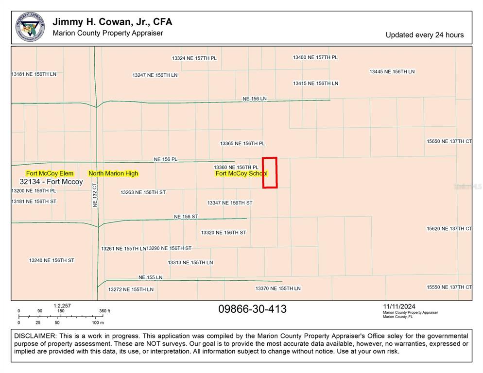 Property for sale at TBD NE 156TH PLACE, FORT MC COY, FL, 32134