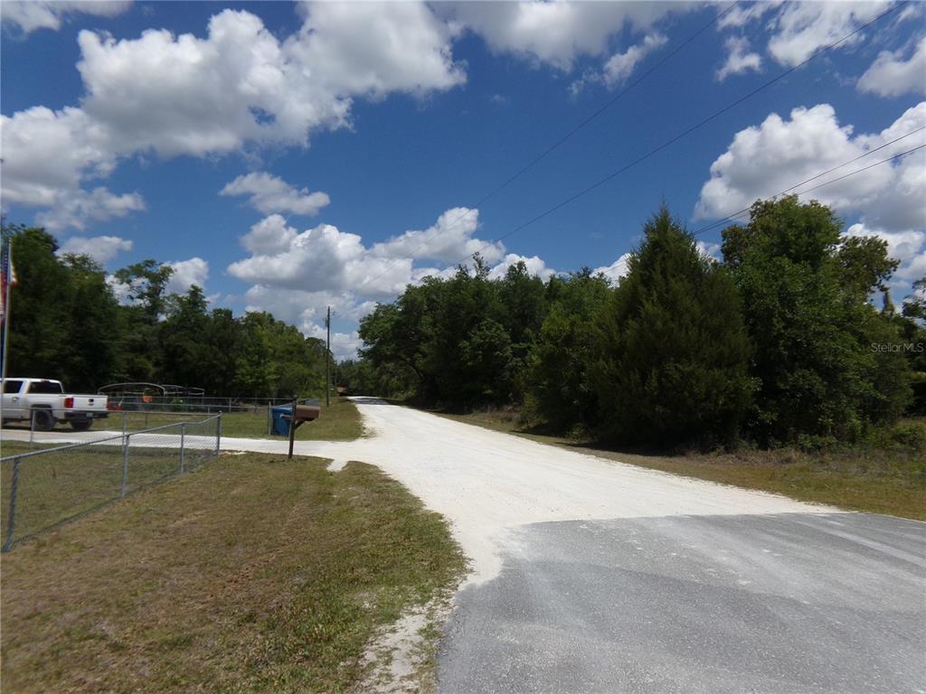 Street view of Knoxville Dr. Looking North. Property is near the end of this road.