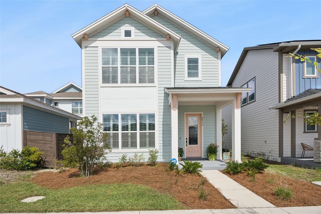 Hardie Cement Siding surrounds this entire low maitenance home.