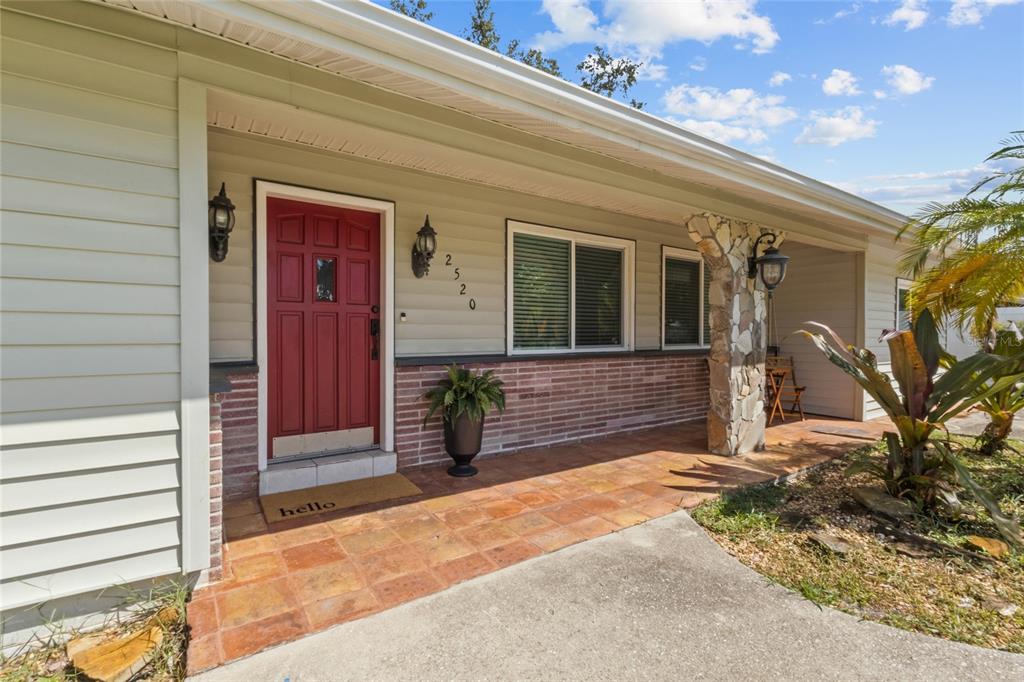 Front of Home with Porch