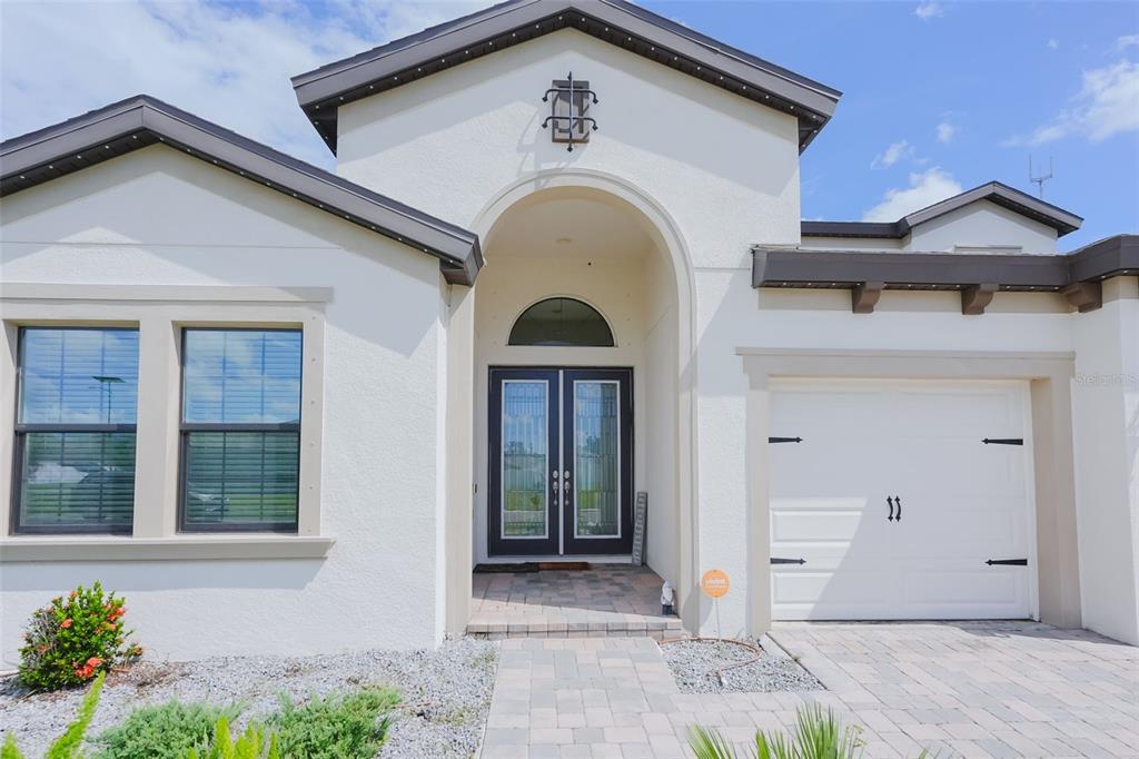 Double front door