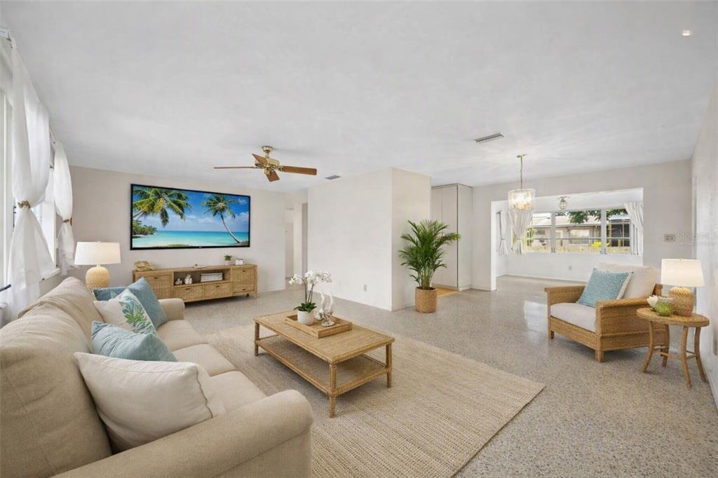 VIRTUALLY STAGED Living Space