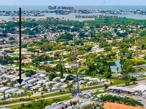 Look at this! You are .8 miles from the Gulf of Mexico beaches.