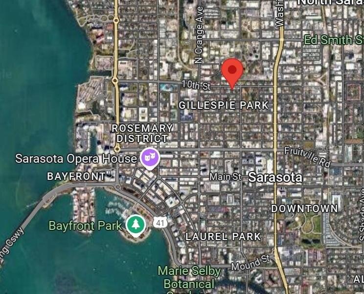 Area map - Sarasota