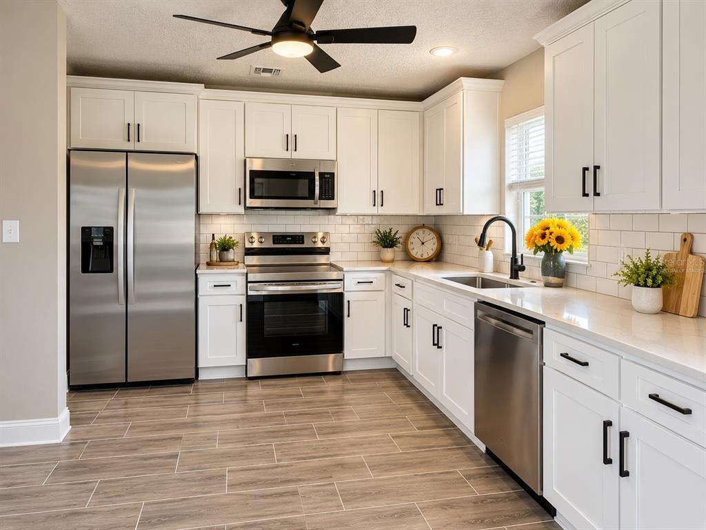 kitchenvirtually staged