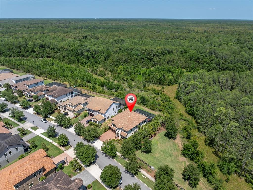 ONE OF A KIND LOT WITH NATURE VIEWS AND ADJACENT GREEN SPACE