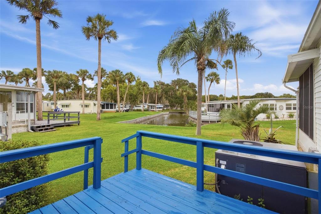 Canal view from open deck