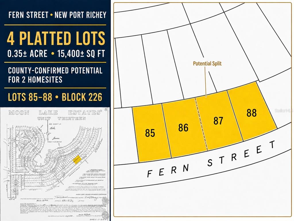 Property for sale at FERN STREET, NEW PORT RICHEY, FL, 34654