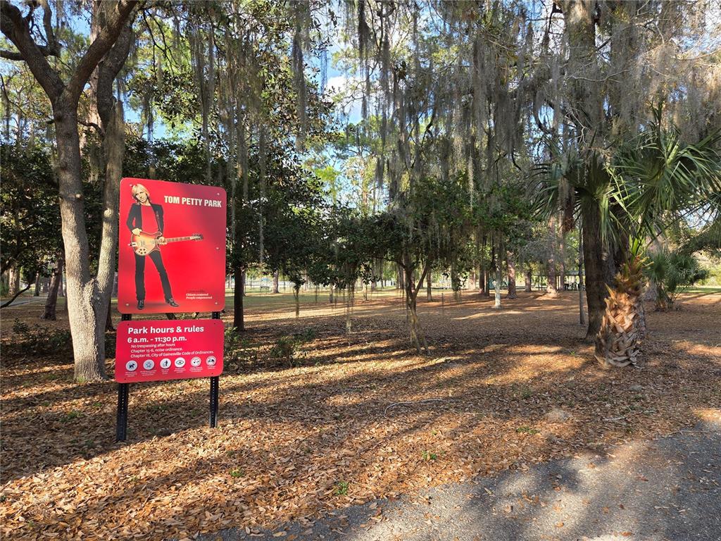Adjacent Tom Petty Park features new tennis & pickleball courts, jogging track, dog park & playgrounds