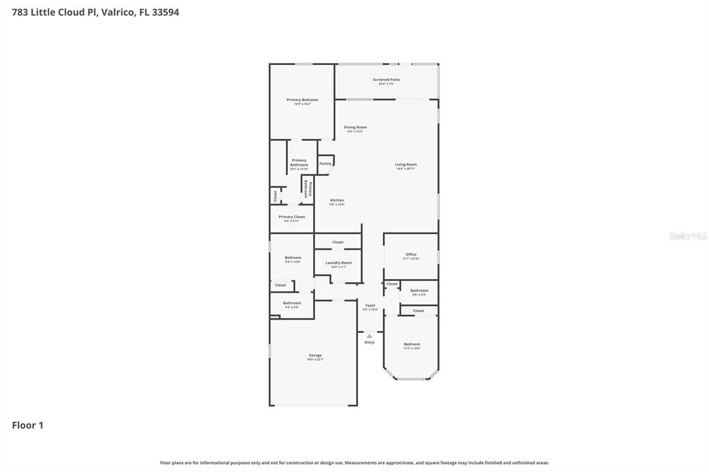 Property for sale at 783 LITTLE CLOUD PLACE, VALRICO, FL, 33594