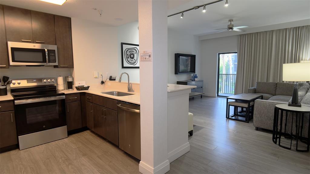Living and Kitchen area
