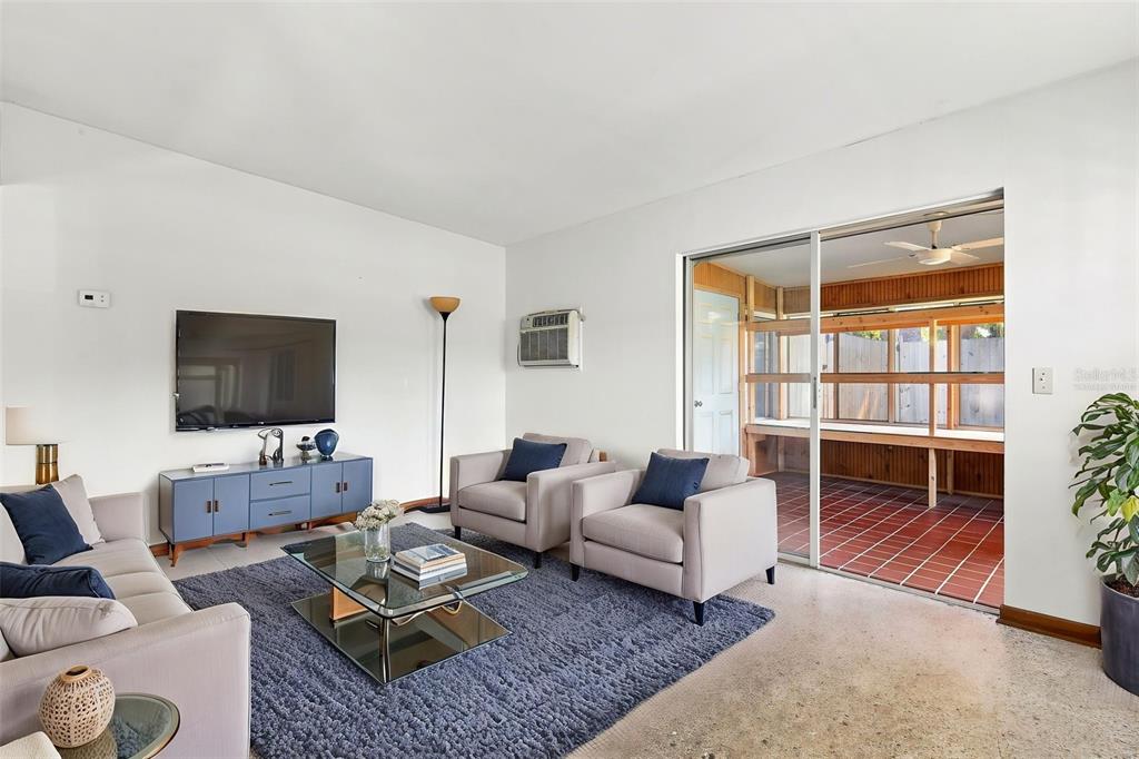 Virtually Staged Living space
