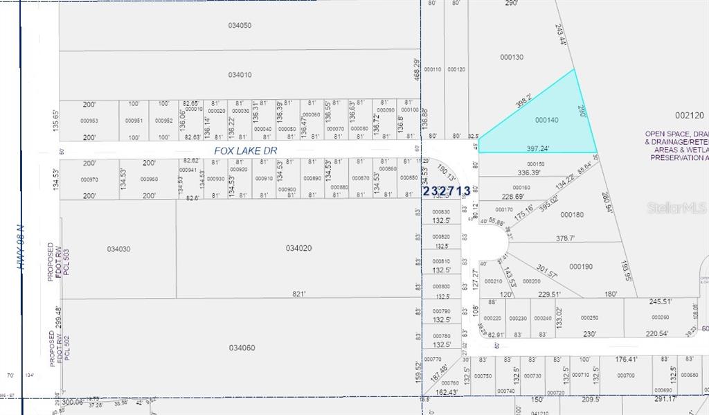 Property for sale at 0 FOX LAKE DRIVE, LAKELAND, FL, 33809