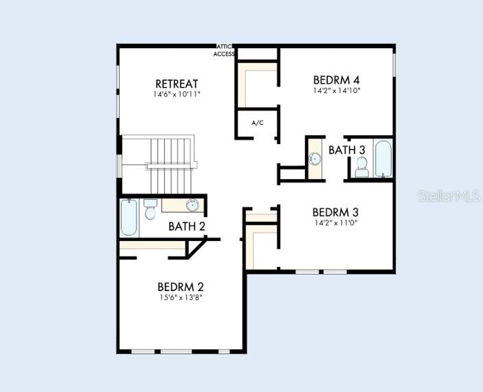Floor Plan Second Floor