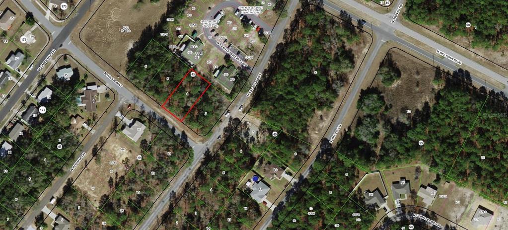 Aerial View from Citrus County GIS Mapping System