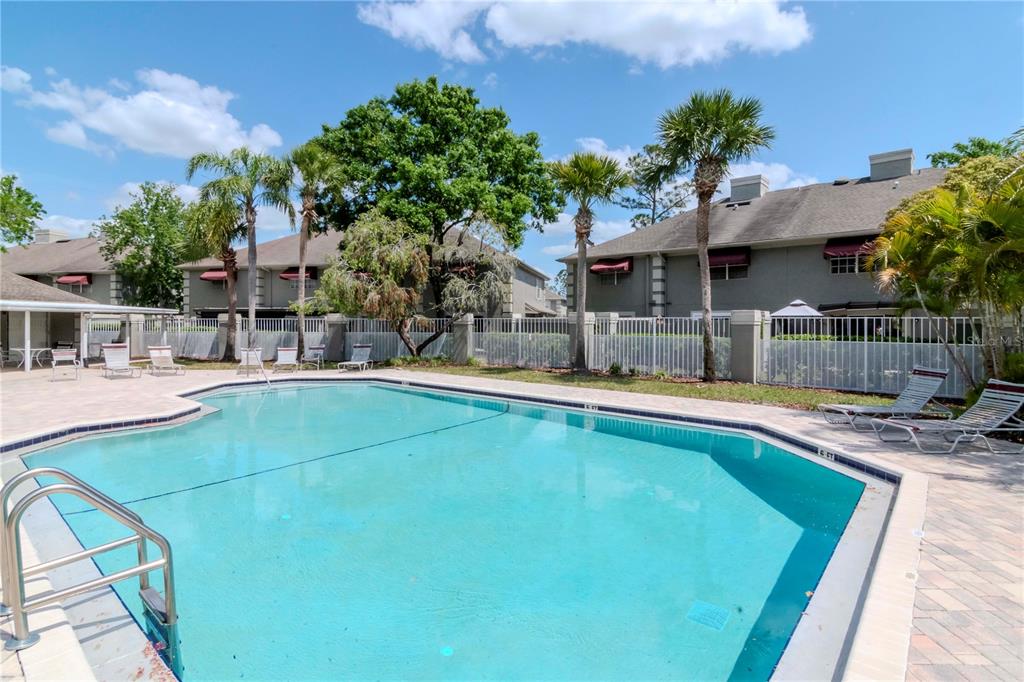 Sparkling Community Pool