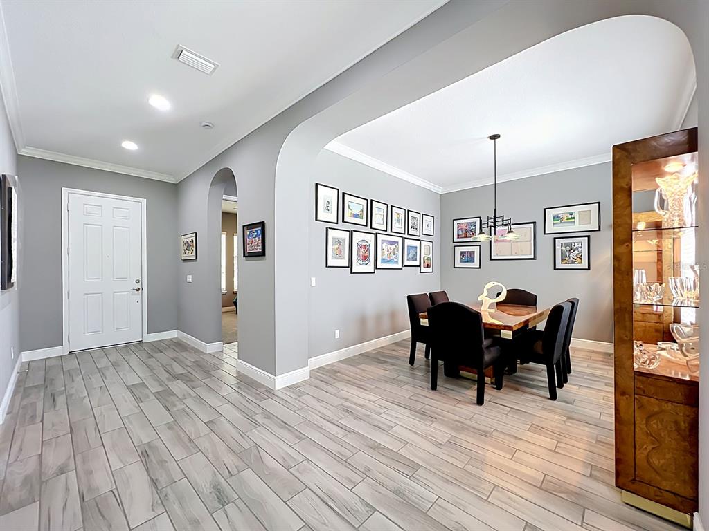 Foyer and Dining