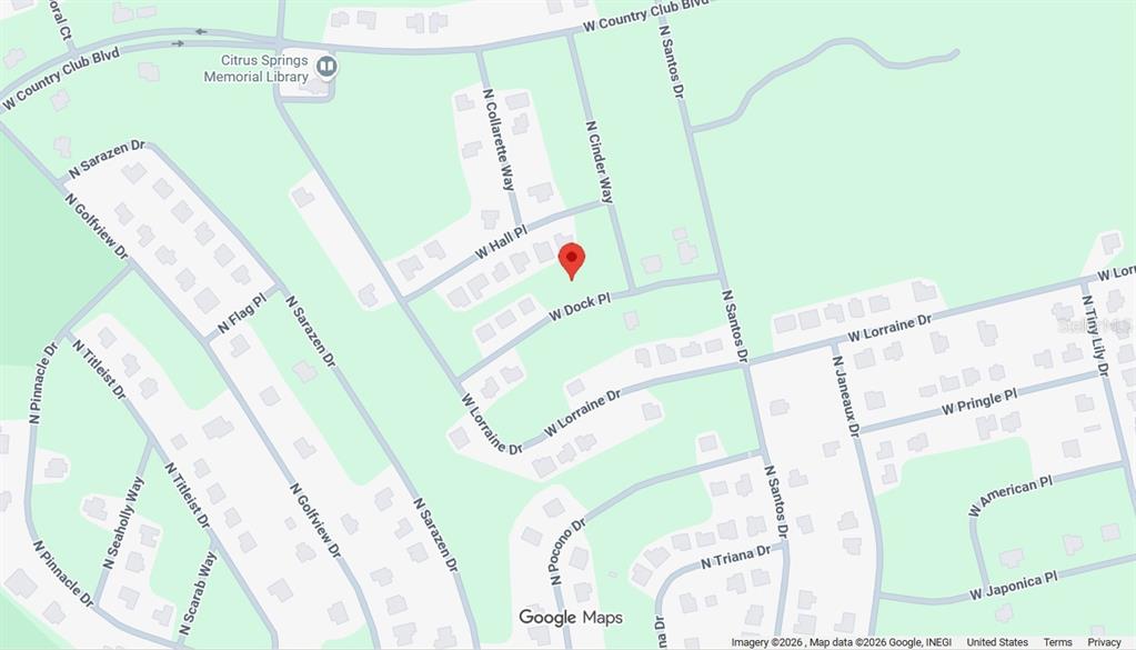 Property for sale at 1727 W DOCK PLACE, CITRUS SPRINGS, FL, 34434