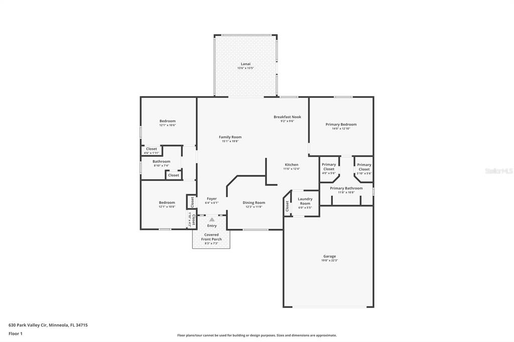 Property for sale at 630 PARK VALLEY CIRCLE, MINNEOLA, FL, 34715