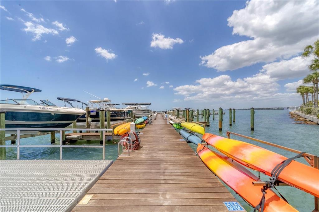 VIEW OF KAYAK LIFT