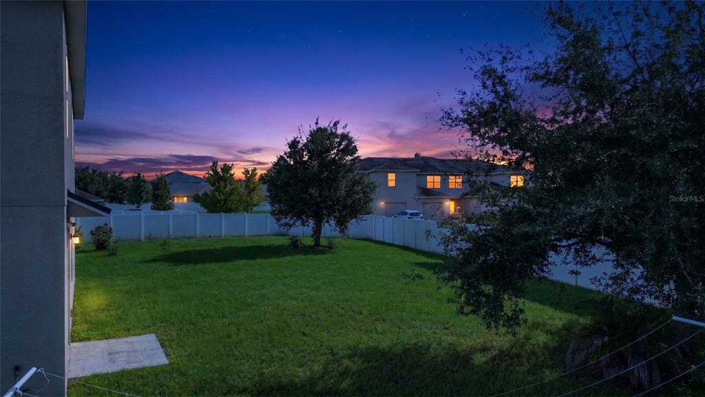 Large & Private Backyard