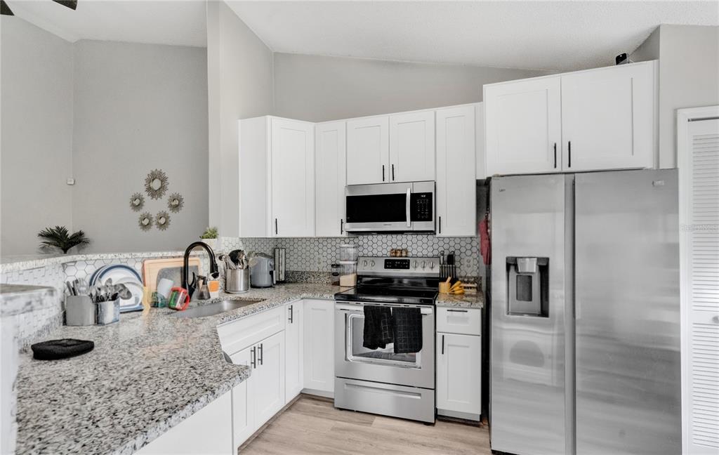 Kitchen - Photo has been digitately enhanced.
