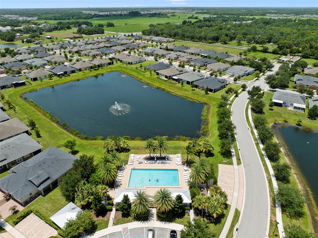 And you are right around the corner from one of multiple community pools.
