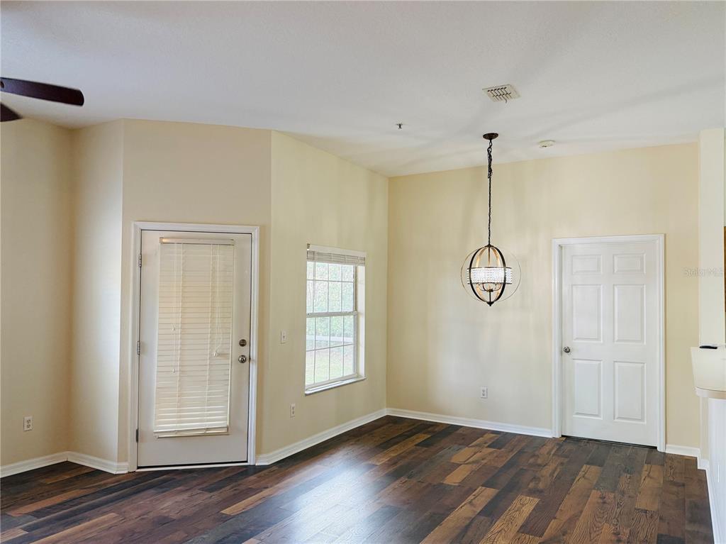 door to patio