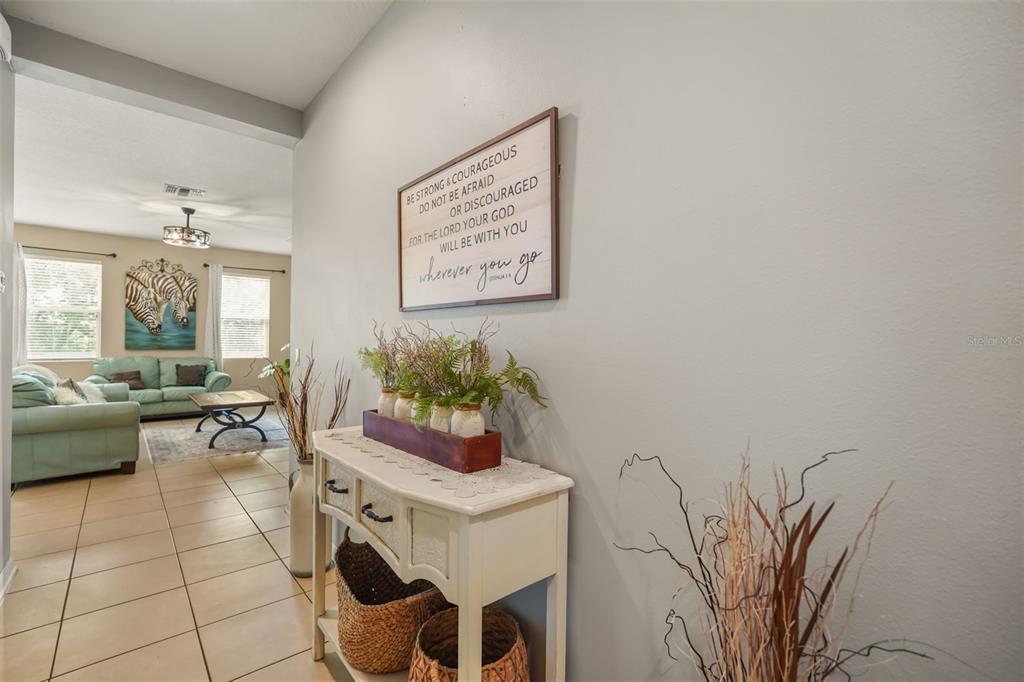 Wide Hallway.