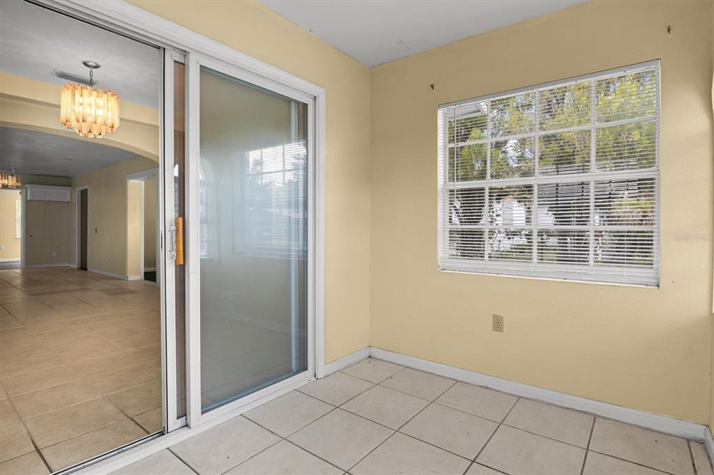 Entryway from the front door
