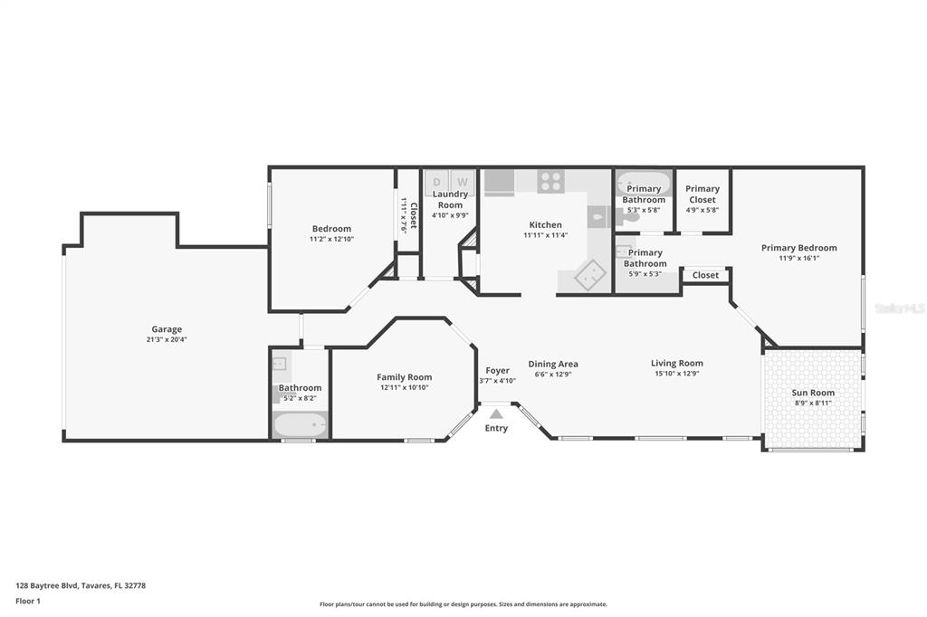 Property for sale at 128 BAYTREE BOULEVARD, TAVARES, FL, 32778